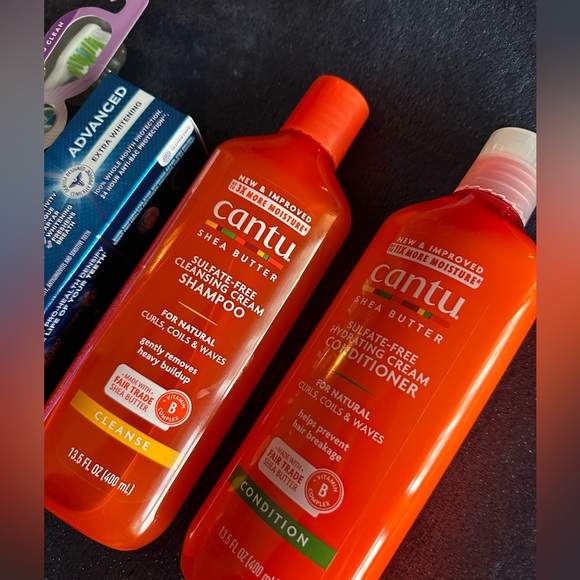 Cantu shampoo and conditioner bundle with toothpaste 🧡 ***5*** - Picture 5 of 8